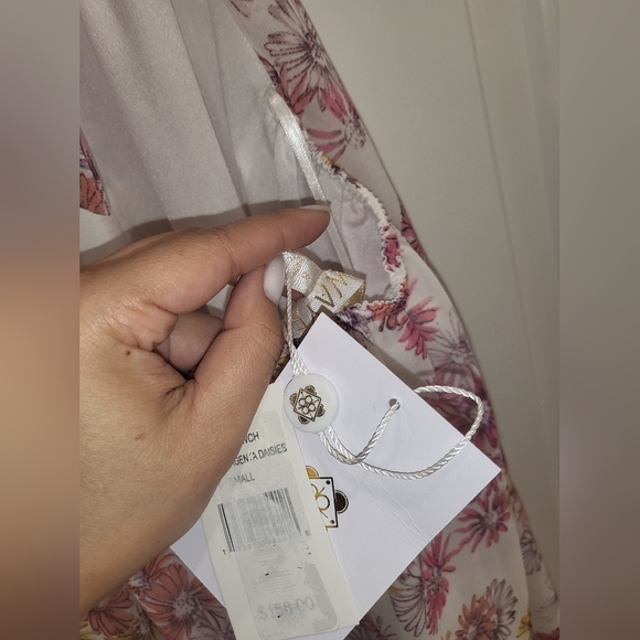 8. NWT WAYF Tiered Maxi Dress Size Small - Picture 6 of 6